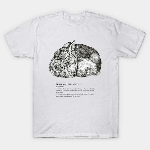 Bunny Loaf T-Shirt by Firlefanzzz